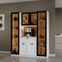 Hanah Home Nero Duo 1600-223 Puesto de Café Blanco
